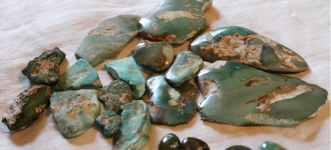 green turquoise from Stone Mountain Mine