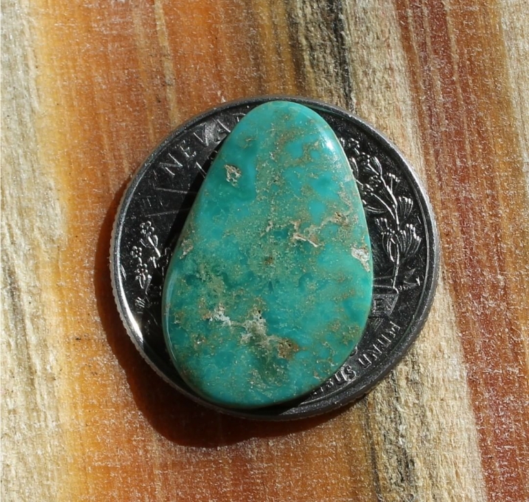 Natural Green Turquoise Cabochon (Stone Mountain Turquoise) Instagram